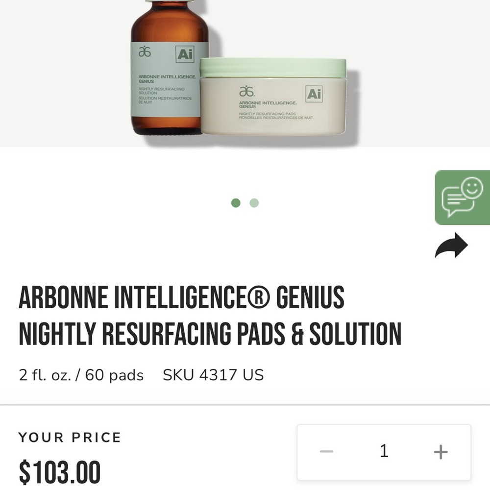 Arbonne Intelligence Genius